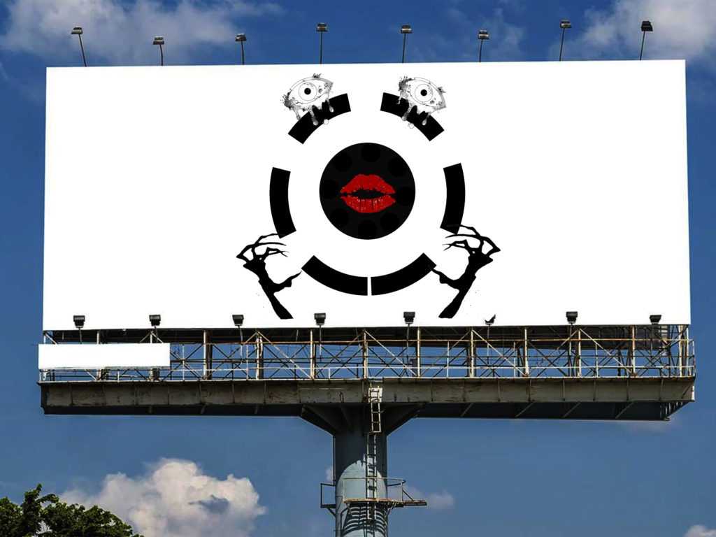 digital art example of billboard
